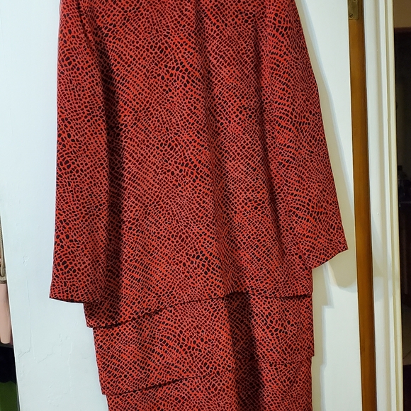 Women's Designer Silk Dress Size 14 - Picture 2 of 5